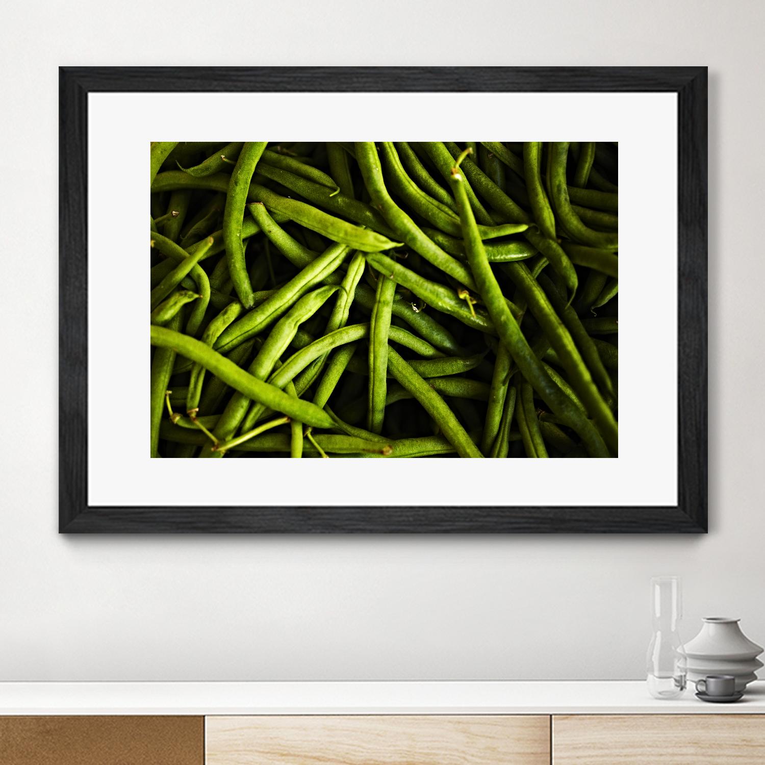 Greens I by Peter Morneau on GIANT ART - black photo art