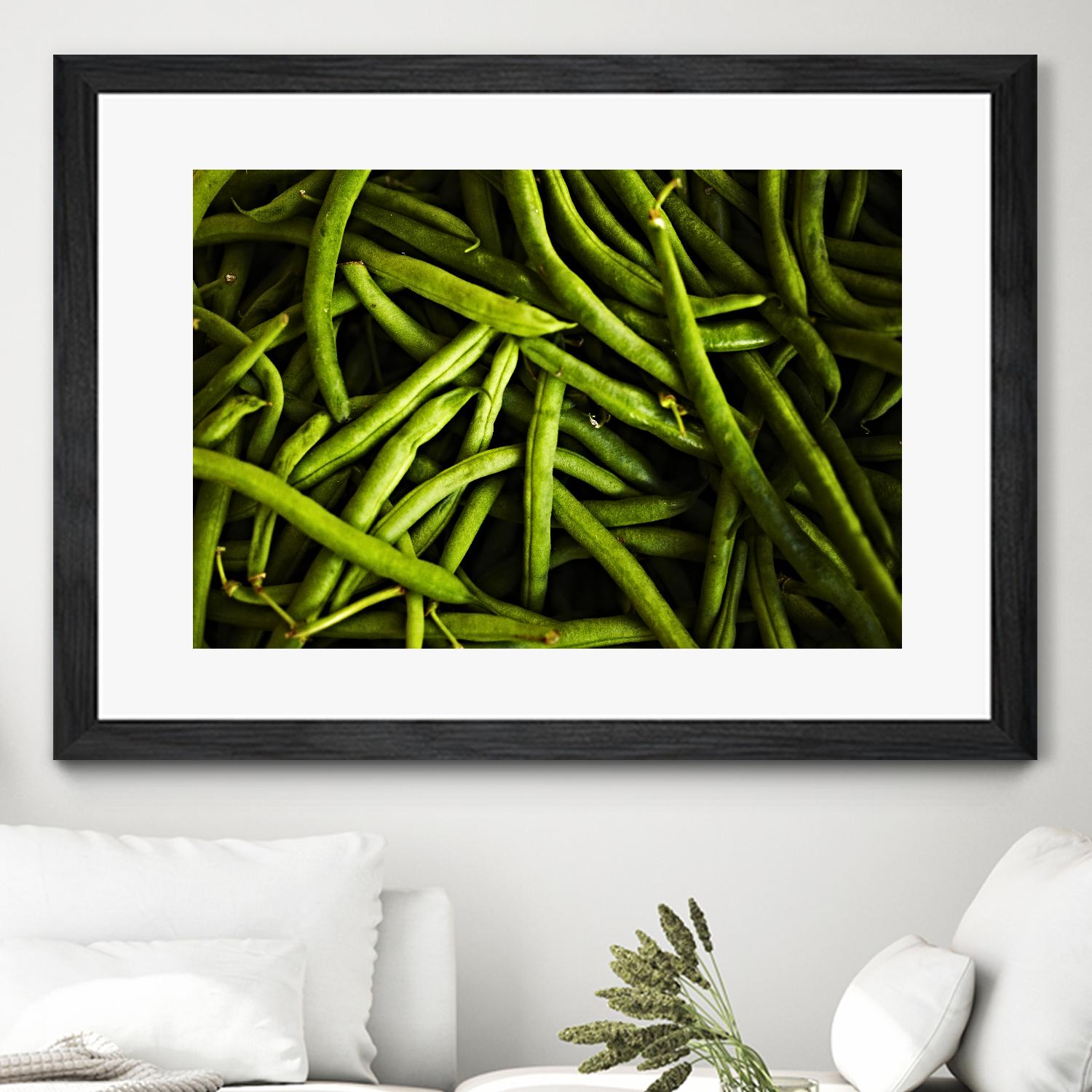 Greens I by Peter Morneau on GIANT ART - black photo art