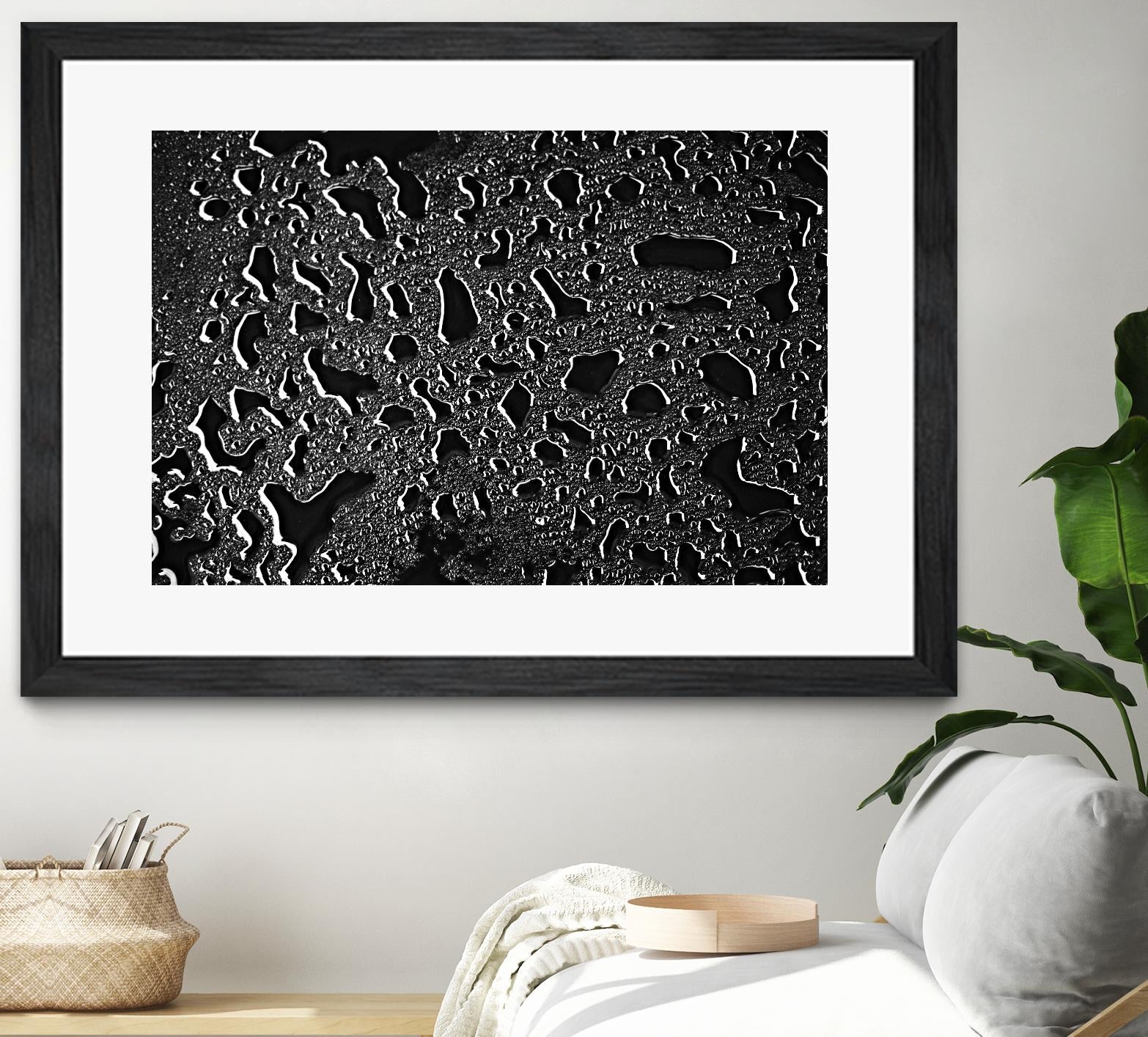 Black water I by Peter Morneau on GIANT ART - grey photo art