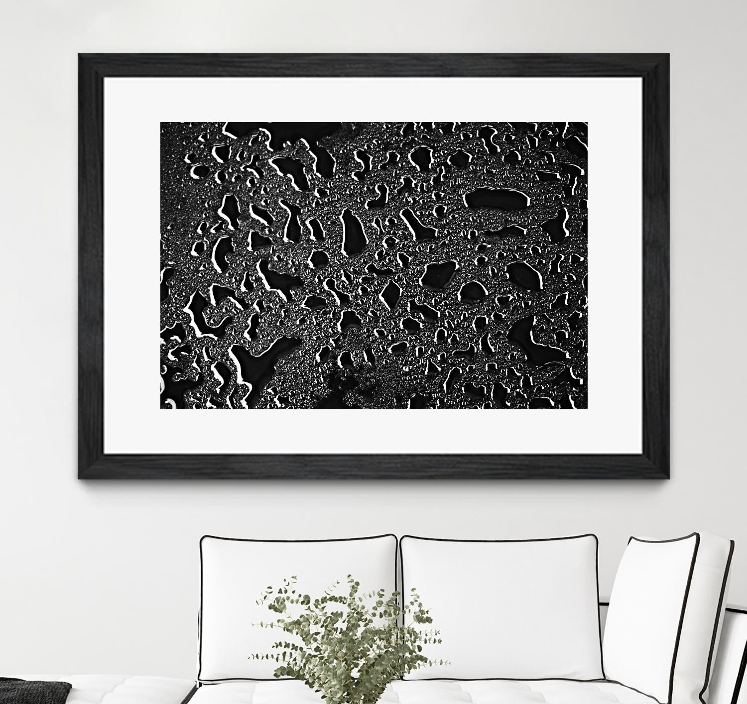 Black water I by Peter Morneau on GIANT ART - grey photo art