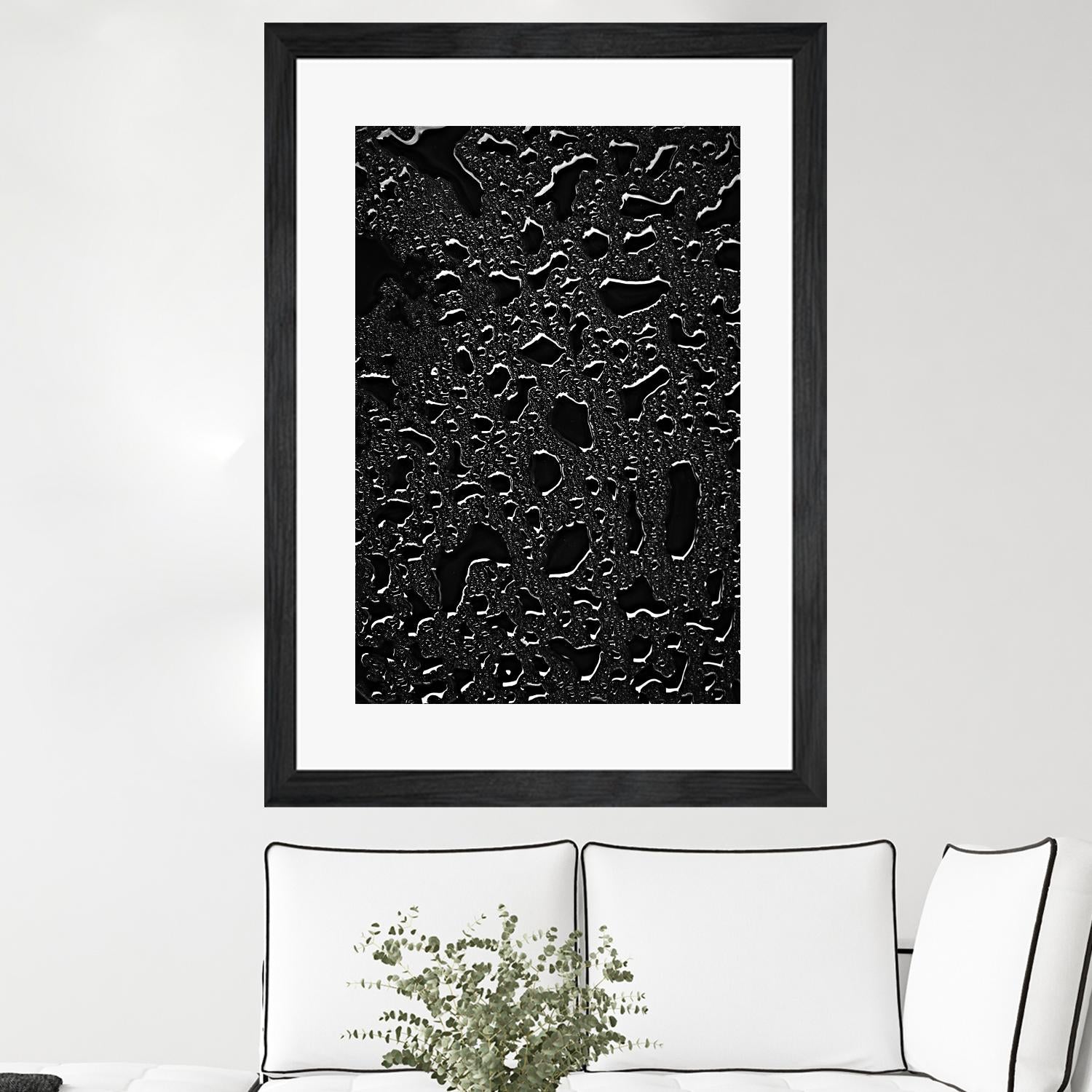 Black water II by Peter Morneau on GIANT ART - grey photo art