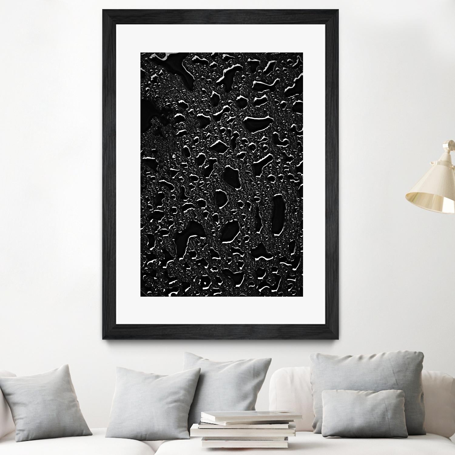 Black water II by Peter Morneau on GIANT ART - grey photo art