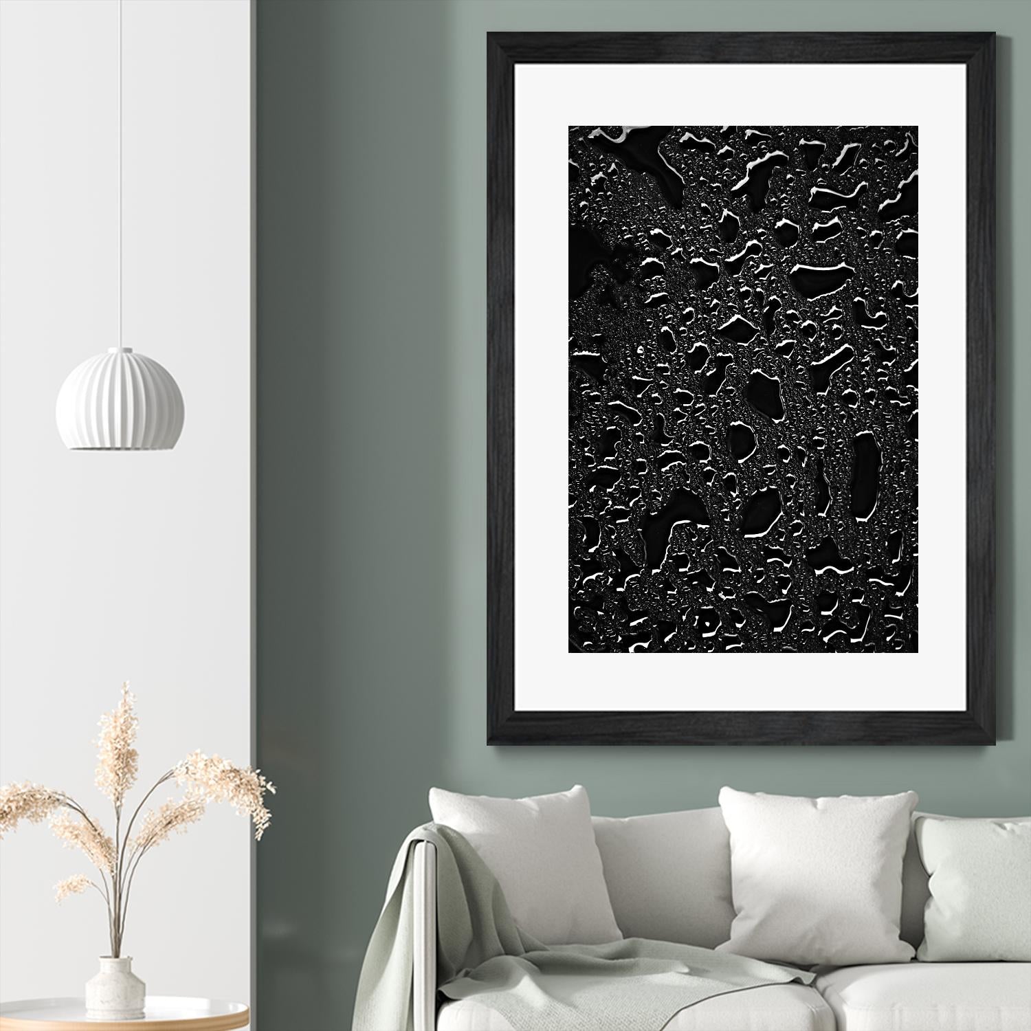 Black water II by Peter Morneau on GIANT ART - grey photo art