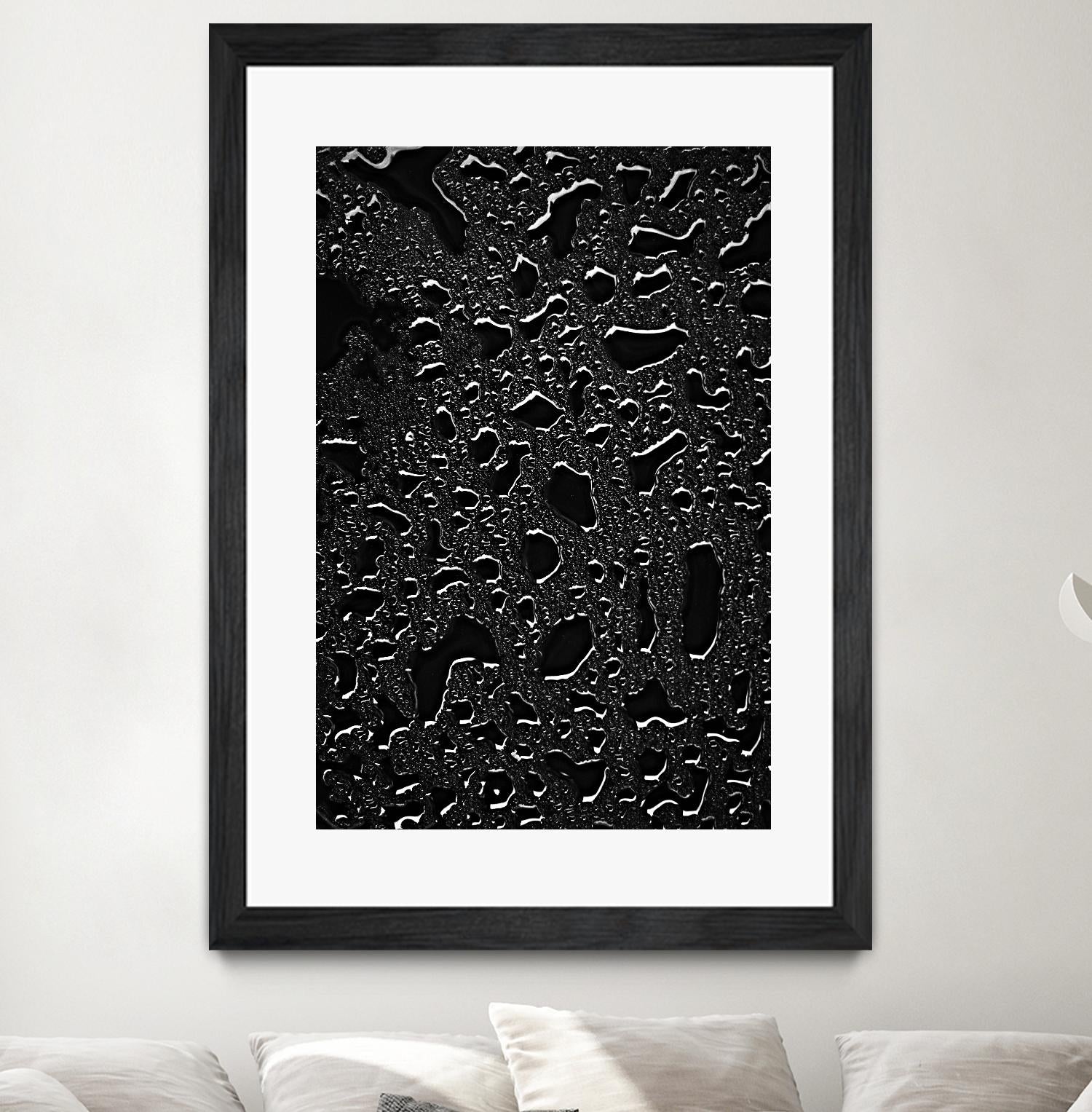 Black water II by Peter Morneau on GIANT ART - grey photo art