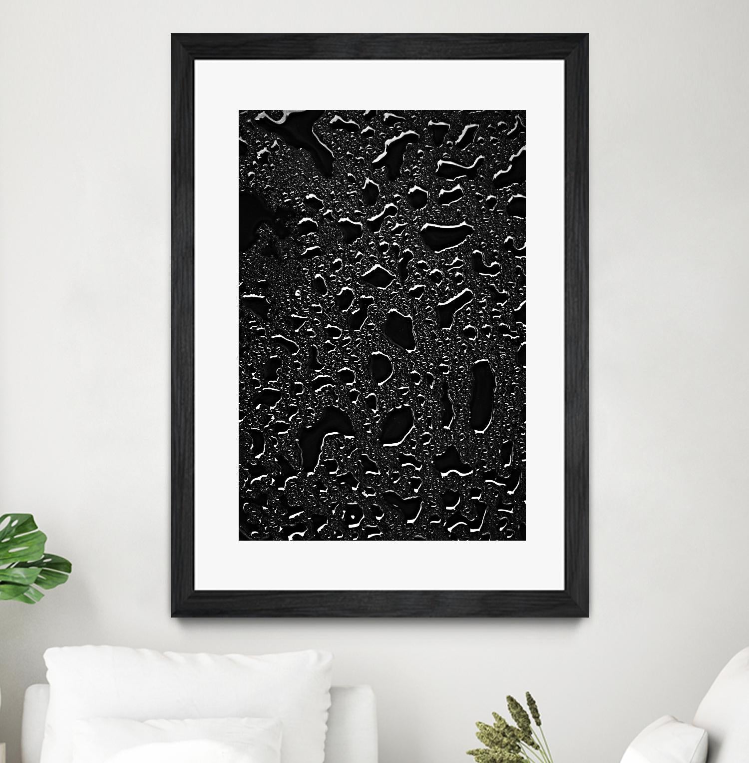 Black water II by Peter Morneau on GIANT ART - grey photo art