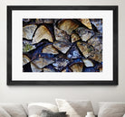 Wood II by Peter Morneau on GIANT ART - blue photo art