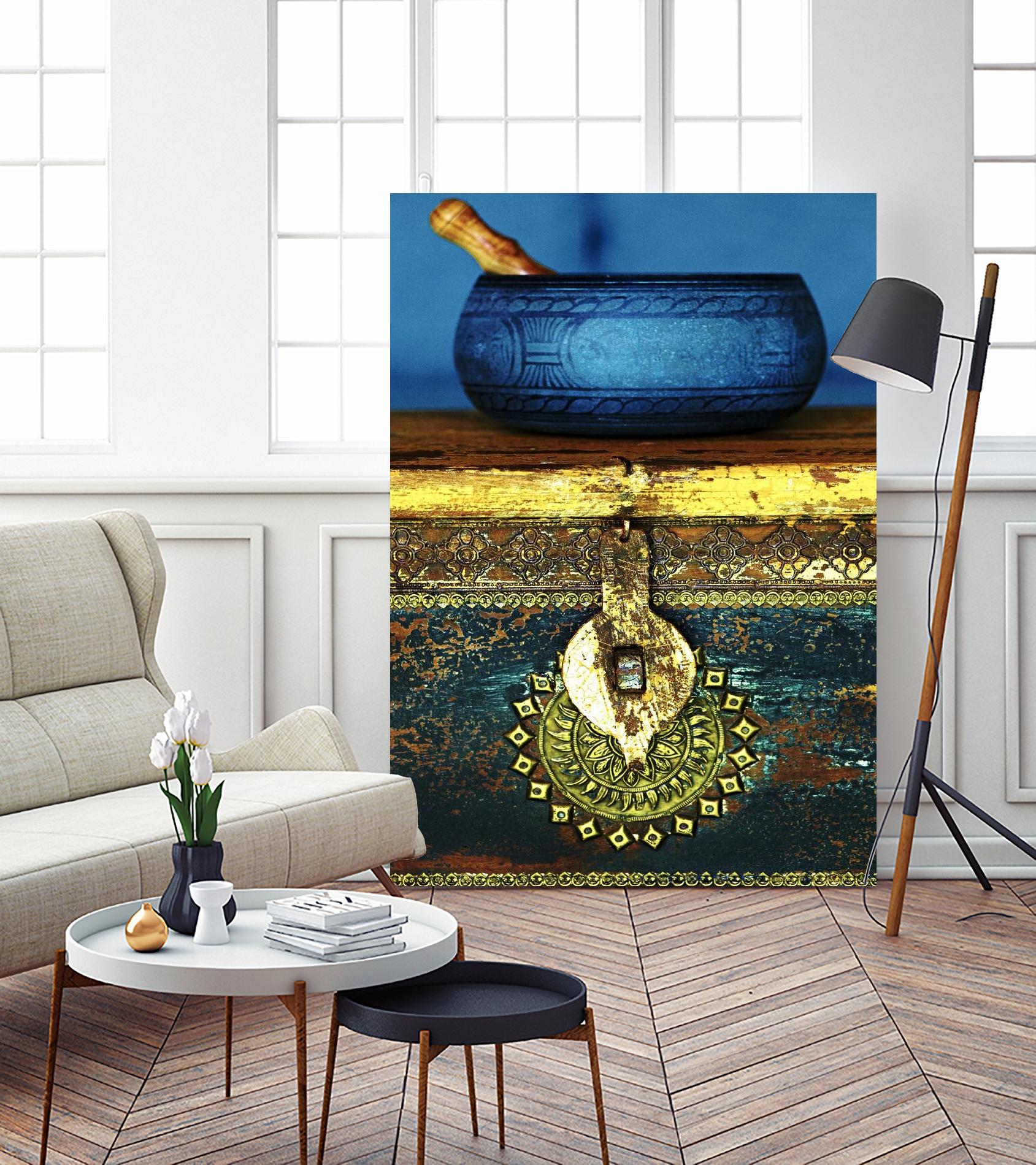 Bowl by Peter Morneau on GIANT ART - blue photography artistes du québec