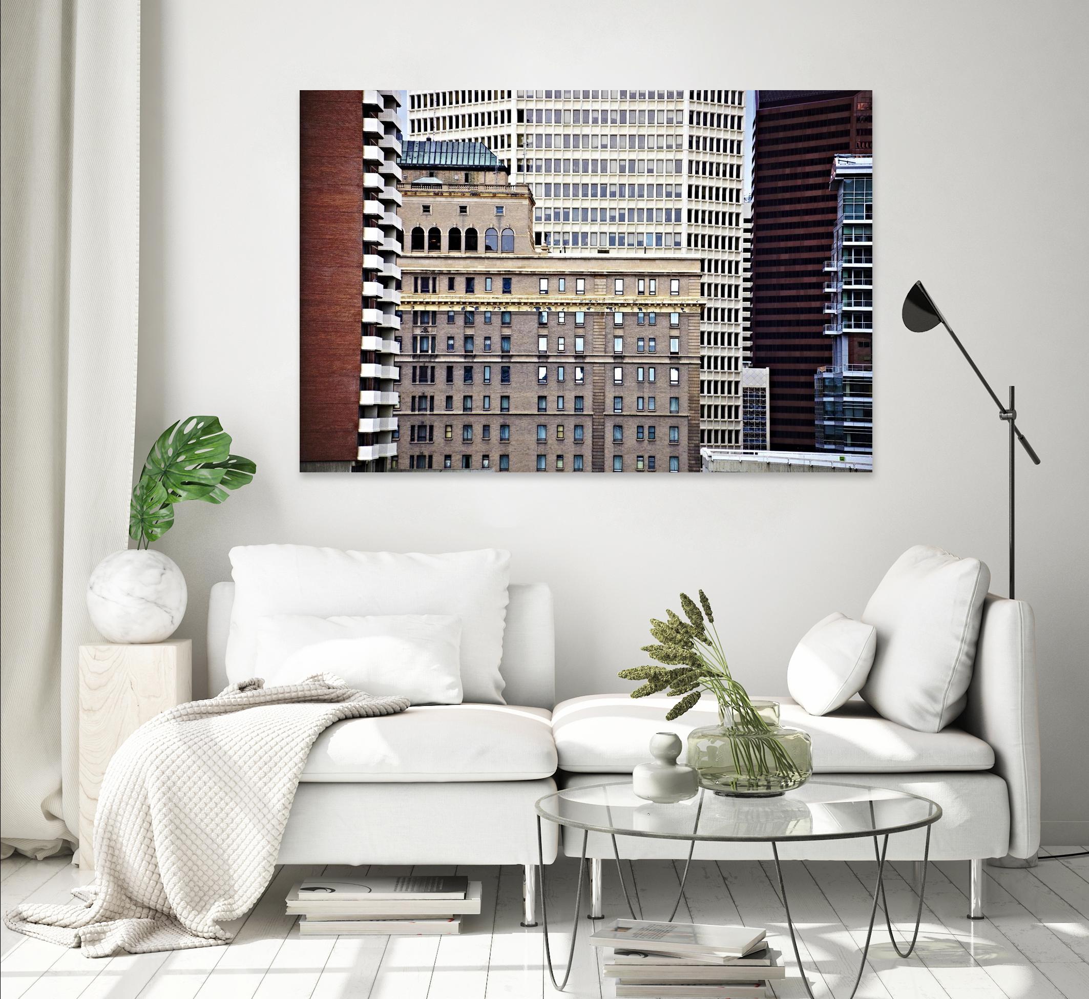 Buildings I by Peter Morneau on GIANT ART - brown photography artistes du québec