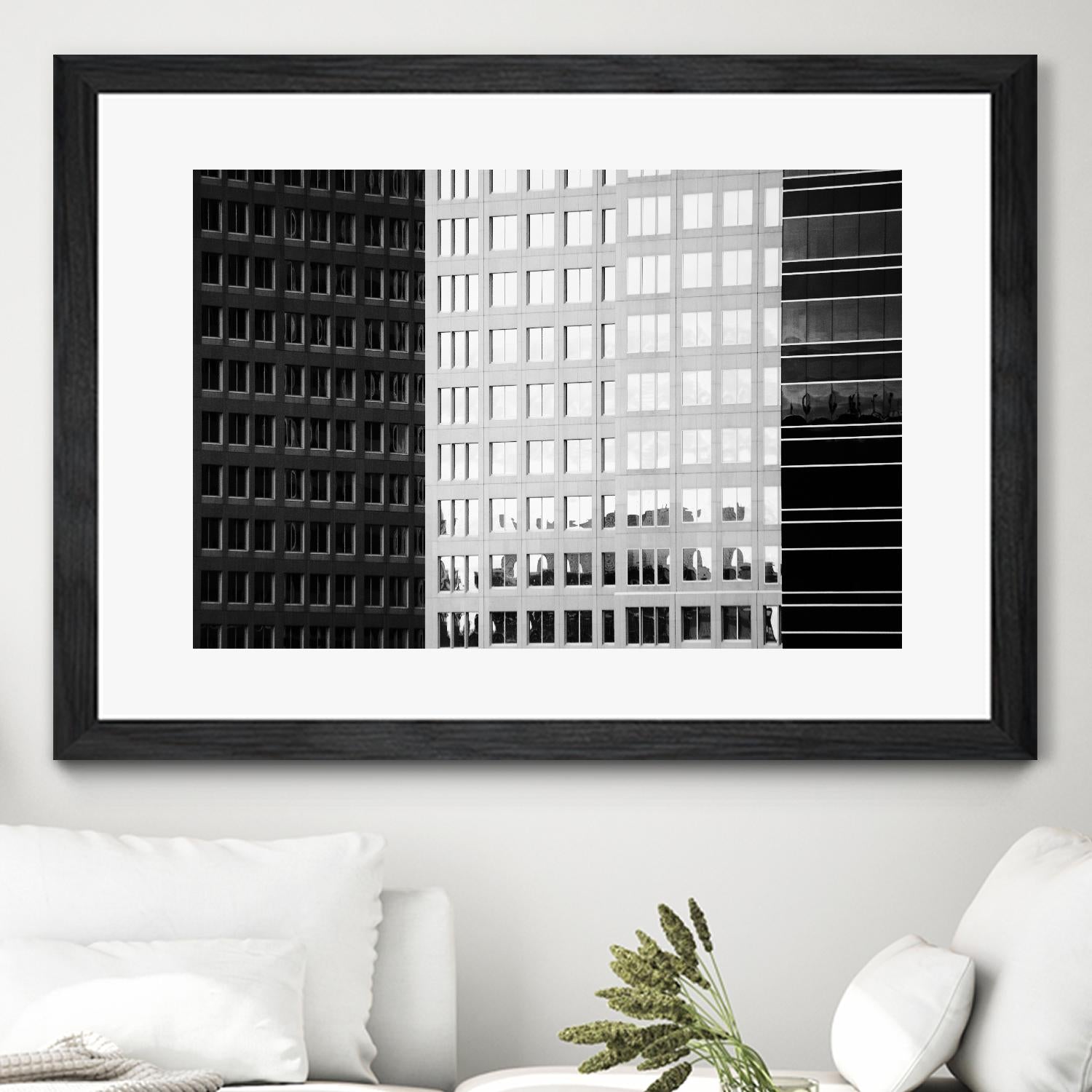 Buildings IX by Peter Morneau on GIANT ART - white photo art