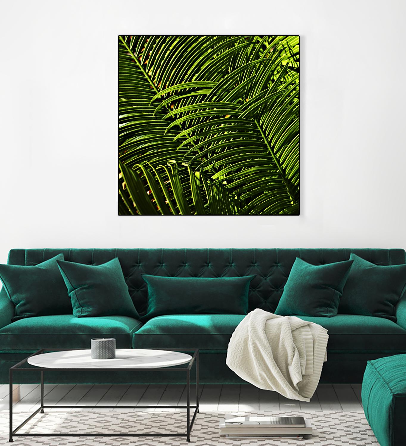 Leaves III by Peter Morneau on GIANT ART - green photo art