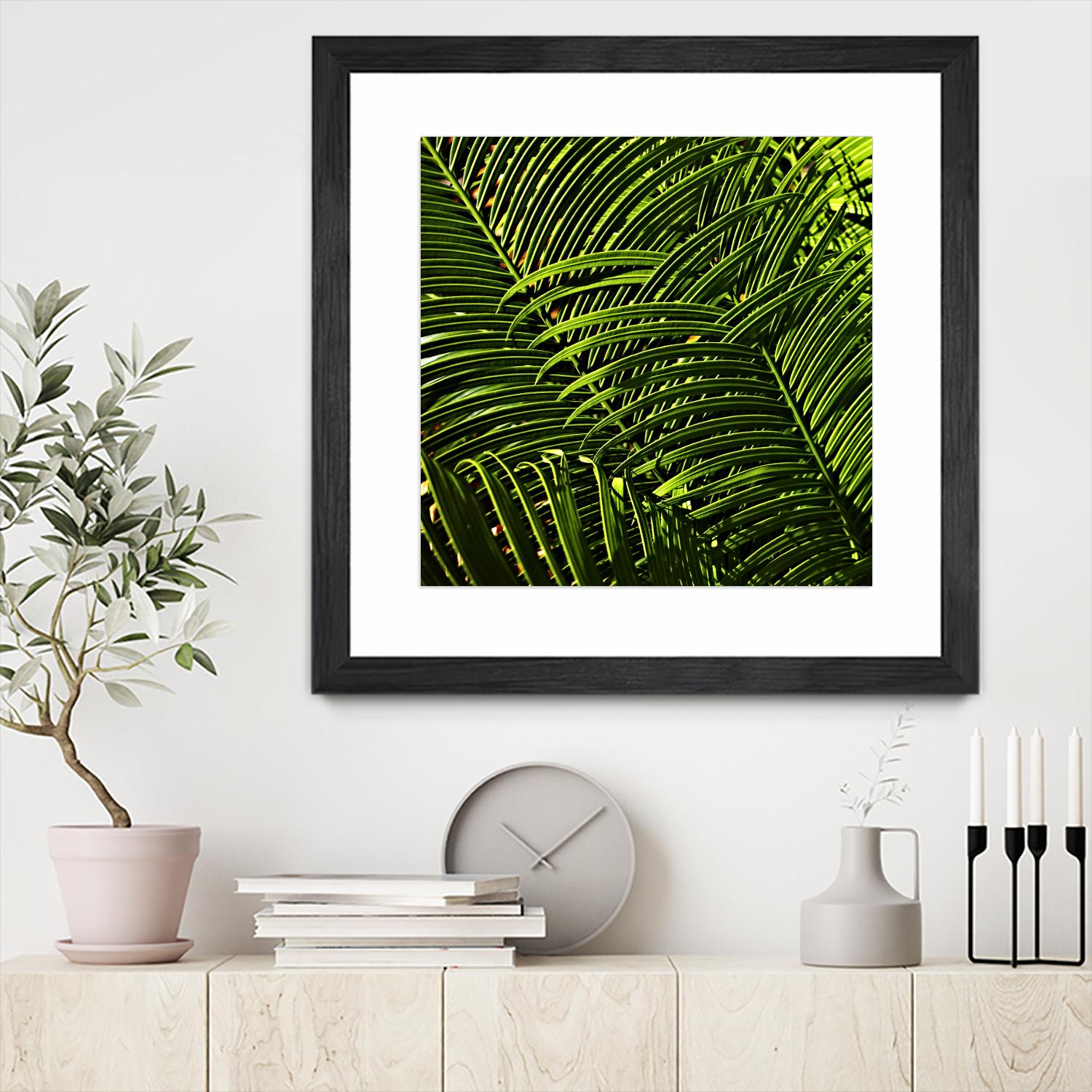 Leaves III by Peter Morneau on GIANT ART - green photo art