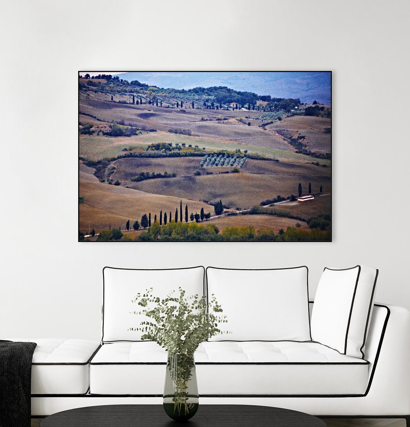 Landscape XIX by Peter Morneau on GIANT ART - blue photo art