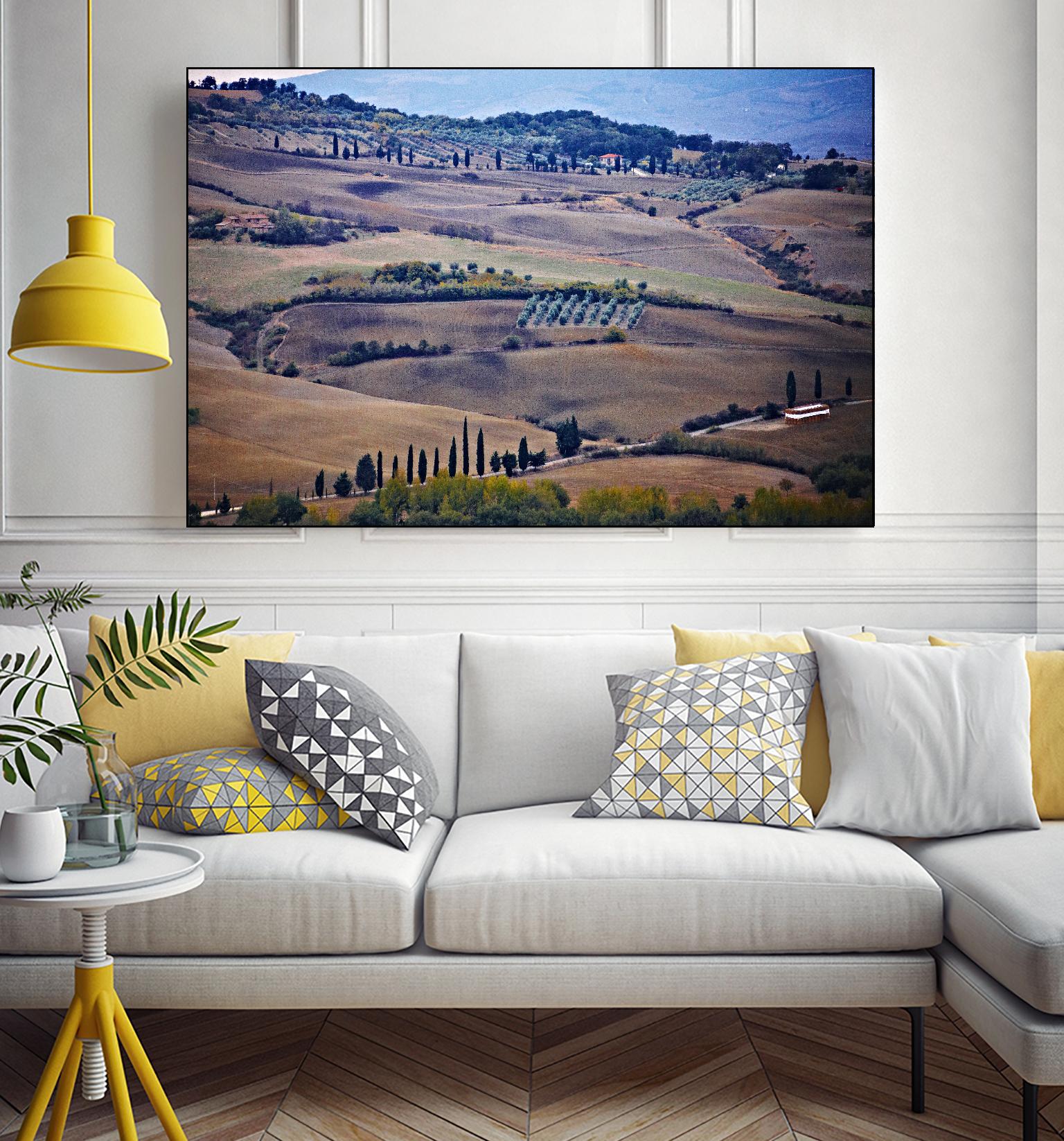 Landscape XIX by Peter Morneau on GIANT ART - blue photo art