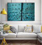 Turquoise rust by Peter Morneau on GIANT ART - black photo art