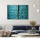 Turquoise rust by Peter Morneau on GIANT ART - black photo art