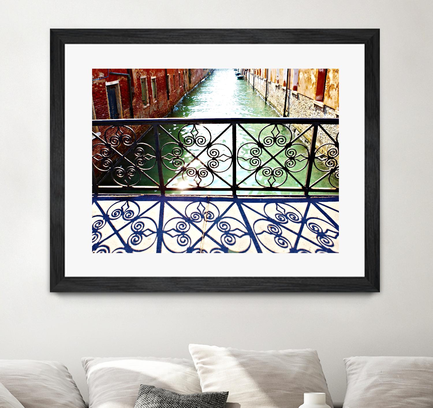 Bridge by Peter Morneau on GIANT ART - orange photo art