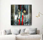 La broue dans l'toupet by Sylvie Cloutier on GIANT ART - brown abstract