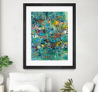 Carpe Diem 3 by Diane Lambin on GIANT ART - green abstract artiste québécois