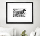 Outing by Gill Alexander on GIANT ART - white black & white woman