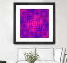 Pi_Dot_Pi_1-2_4 by Xosé Salgado on GIANT ART - purple abstract