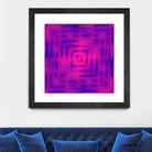 Pi_Dot_Pi_1-2_4 by Xosé Salgado on GIANT ART - purple abstract