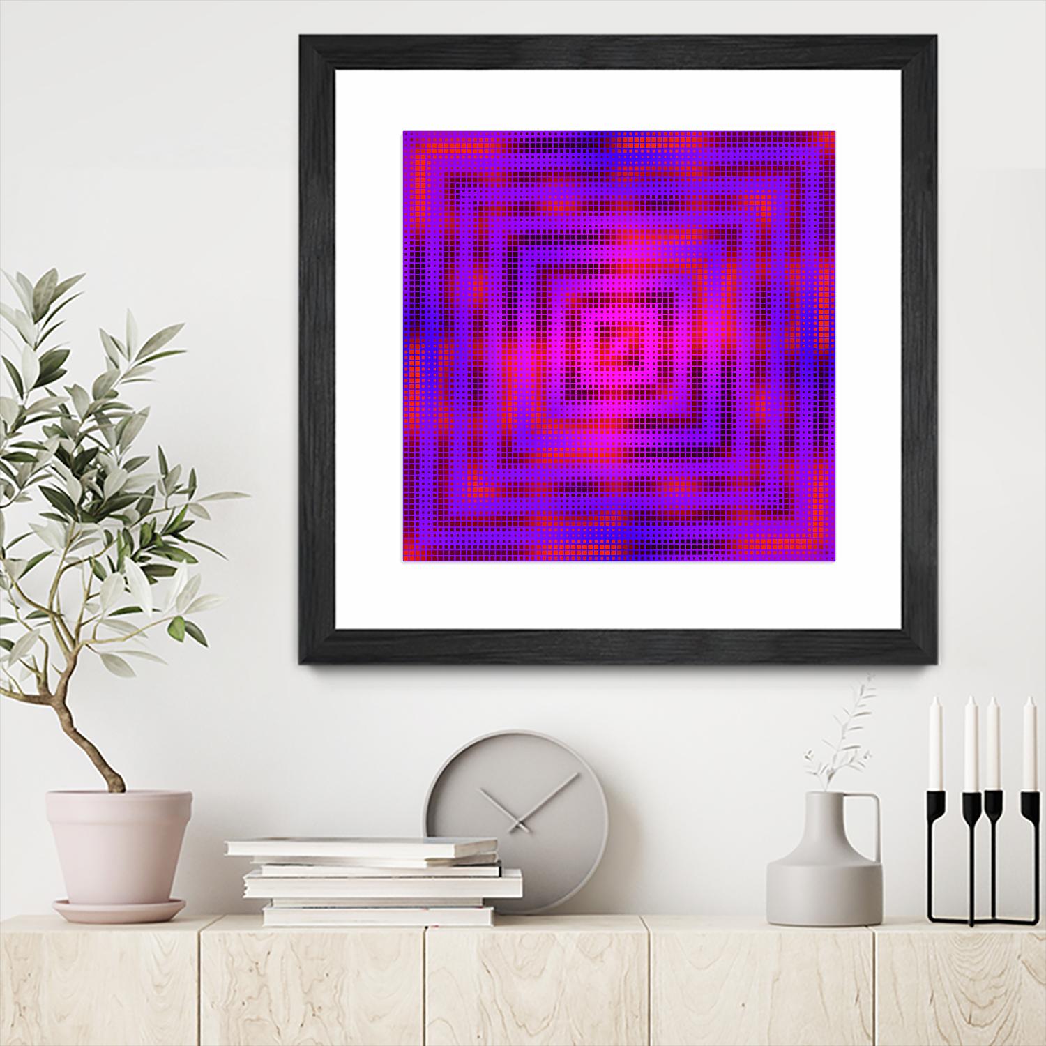 Pi_Dot_Pi_1-2_4 by Xosé Salgado on GIANT ART - purple abstract