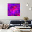 Pi_Dot_Pi_1-2_4 by Xosé Salgado on GIANT ART - purple abstract