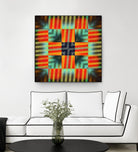 Pi_Dot_Pi_1-3_4 by Xosé Salgado on GIANT ART - yellow abstract