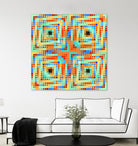 Pi_Dot_Pi_4_1_1 by Xosé Salgado on GIANT ART - orange abstract