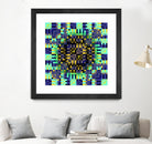 Pi_Dot_Pi_4_1_8 by Xosé Salgado on GIANT ART - yellow abstract