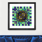 Pi_Dot_Pi_4_1_8 by Xosé Salgado on GIANT ART - yellow abstract