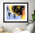 Sunbird by Diane Lambin on GIANT ART - blue abstract
