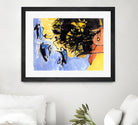 Sunbird by Diane Lambin on GIANT ART - blue abstract