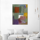 Soft Squares by Diane Lambin on GIANT ART - purple abstract