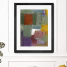 Soft Squares by Diane Lambin on GIANT ART - green abstract