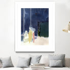 Mystic Rider by Diane Lambin on GIANT ART - green abstract quebec artists
