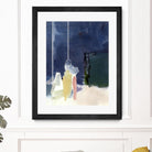 Mystic Rider by Diane Lambin on GIANT ART - green abstract quebec artists