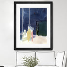 Mystic Rider by Diane Lambin on GIANT ART - green abstract quebec artists