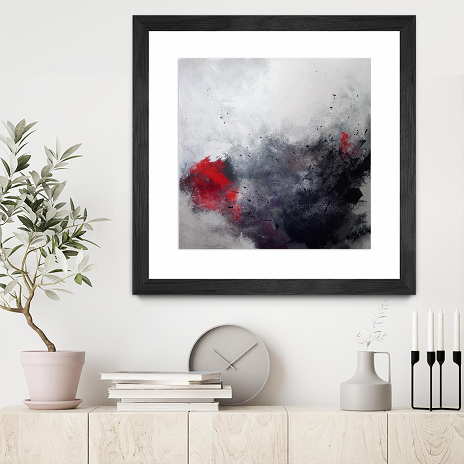 Unanchored by Roland Benoît on GIANT ART - grey abstract