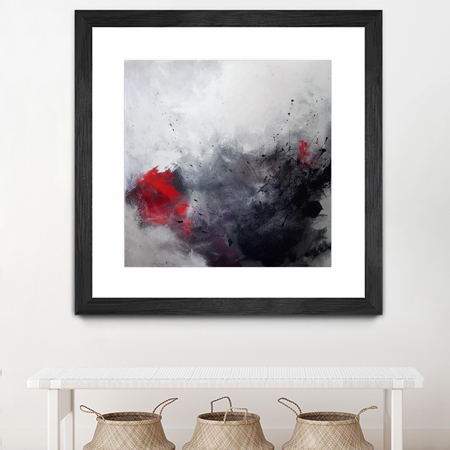 Unanchored by Roland Benoît on GIANT ART - grey abstract