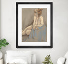 After the Bath by Bram Rubinger on GIANT ART - beige figurative corps nu