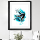 Acropora by Alyson Mccrink on GIANT ART - blue abstract