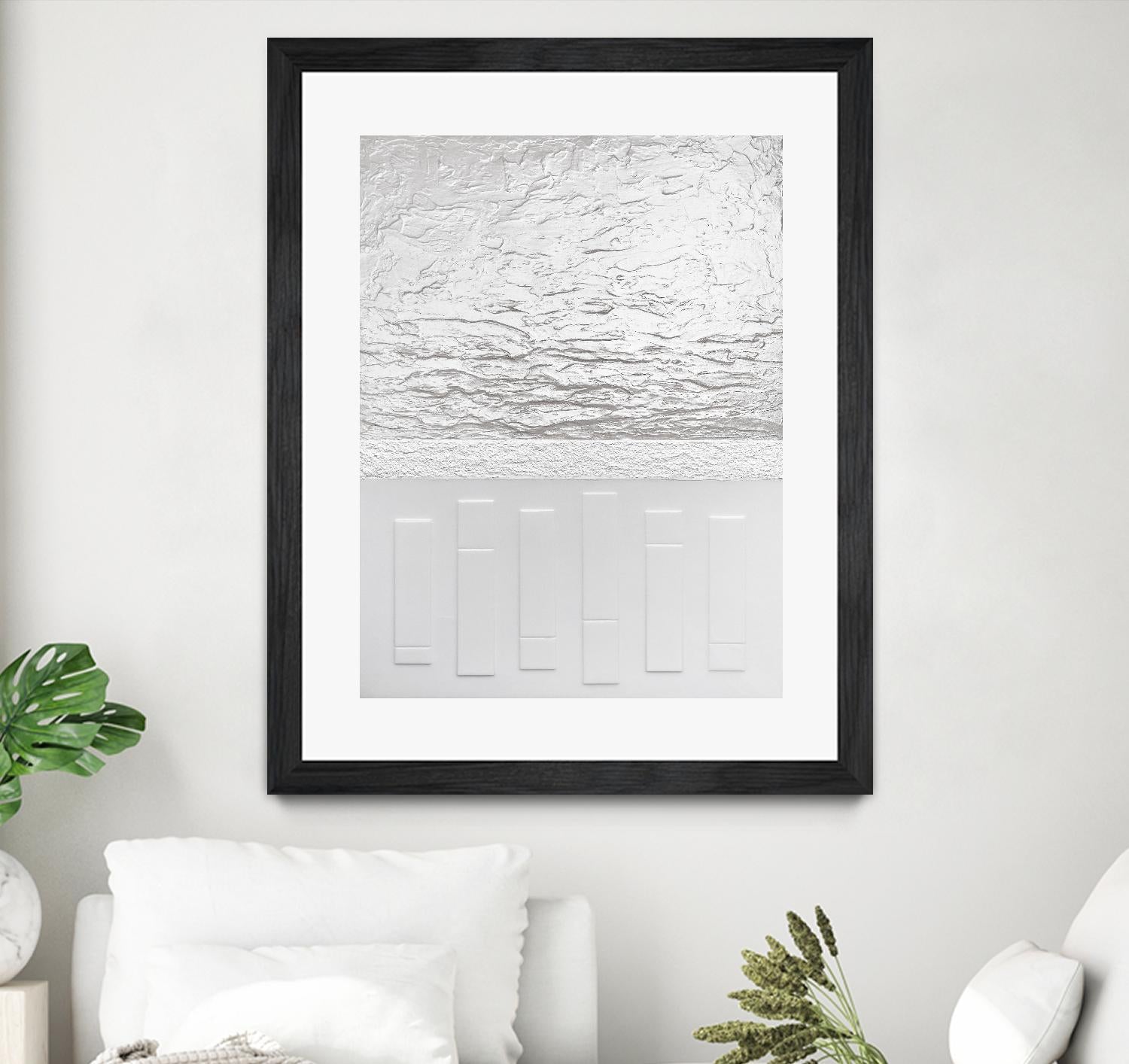 Black And White Storm by Alyson Mccrink on GIANT ART - white black & white ton sur ton