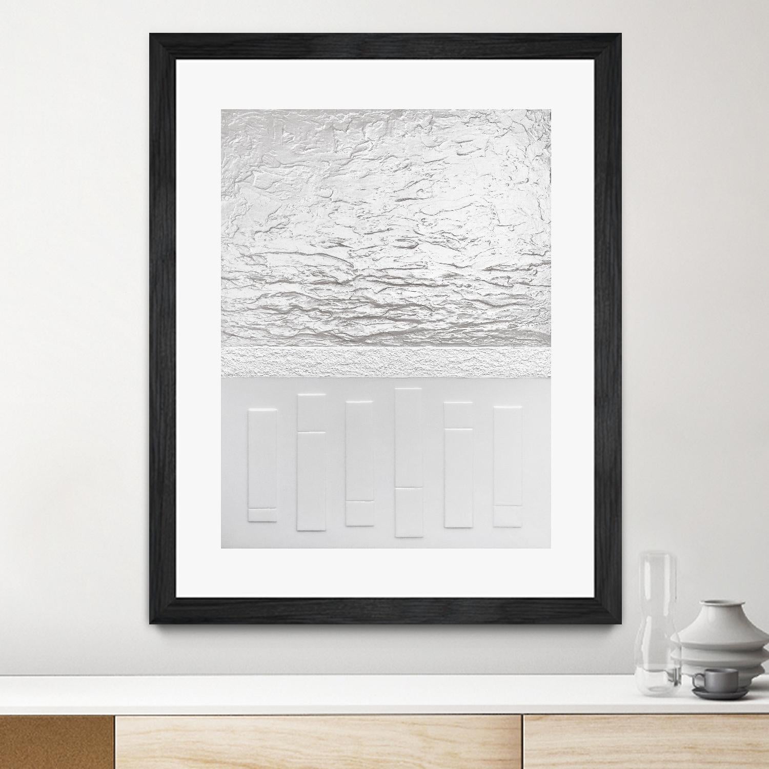 Black And White Storm by Alyson Mccrink on GIANT ART - white black & white ton sur ton