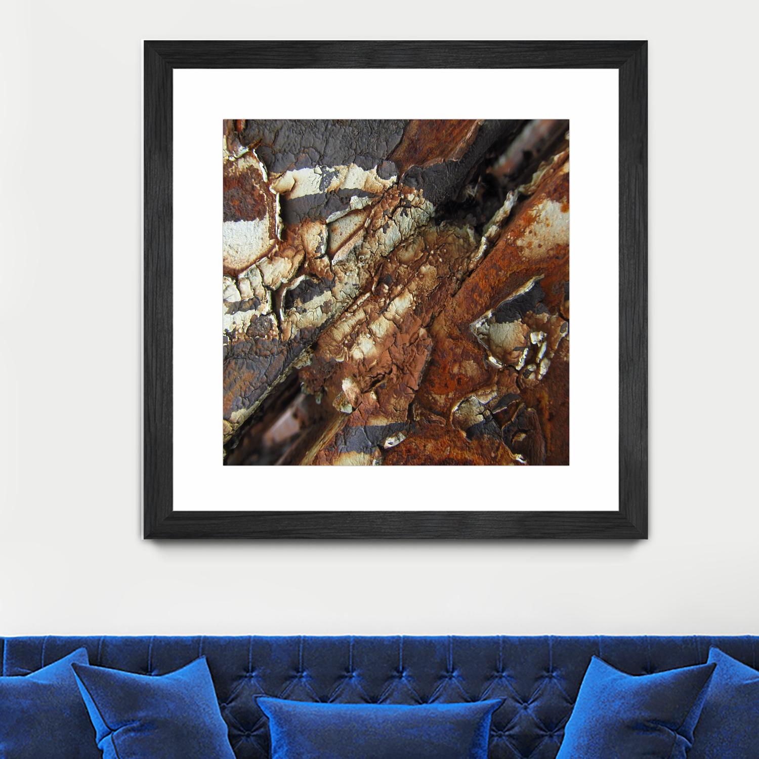 Rusty Panel by Jean-François Dupuis on GIANT ART - orange abstract rust