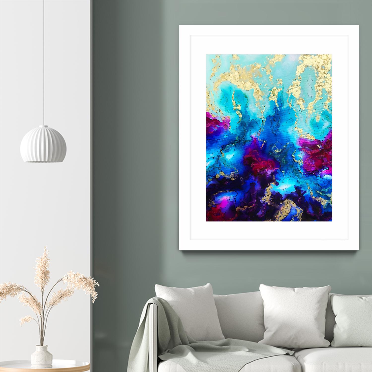 Al Magisti by Alyson Mccrink on GIANT ART - gold abstract abstract