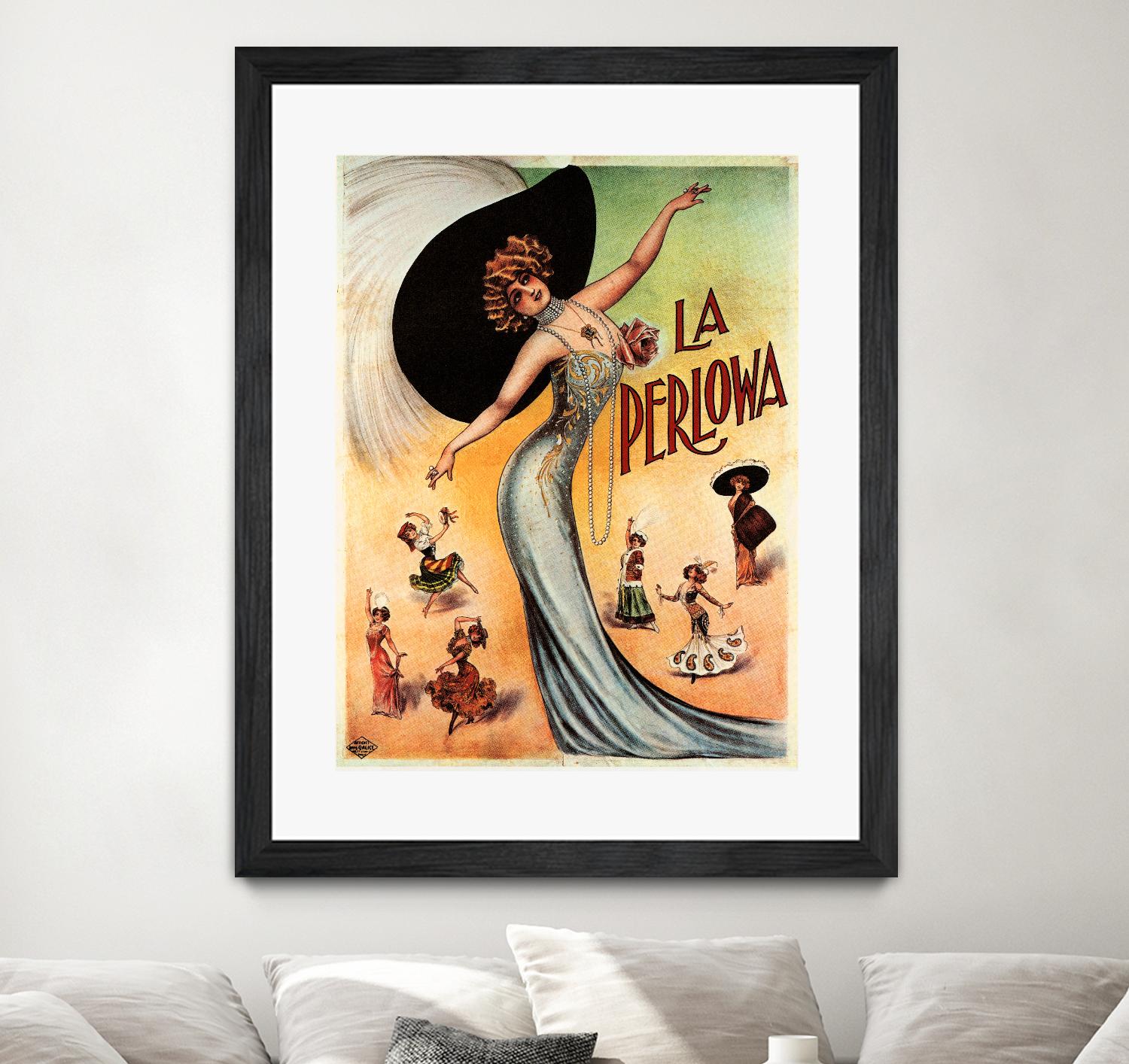 La Perlowa by Archive on GIANT ART - orange vintage song