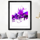 Rainbow Smoke -2 by Alyson Mccrink on GIANT ART - white abstract abstract