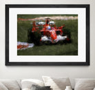Formula 1 - II by Jean-François Dupuis on GIANT ART - red transportation automobile