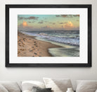 Indialantic 3 by Rene Griffith on GIANT ART - beige costal waves